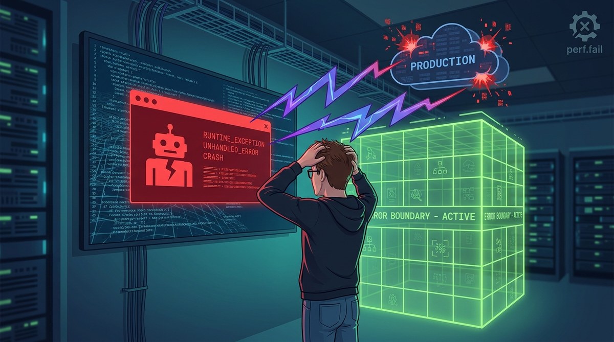 Why Your Error Boundaries Aren't Catching Crashes in Production