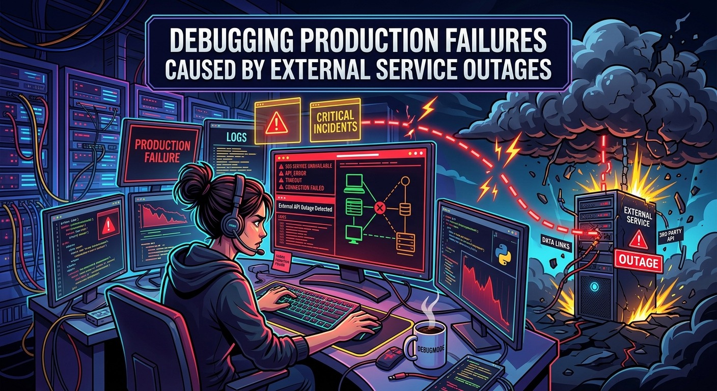Debugging Production Failures Caused by External Service Outages