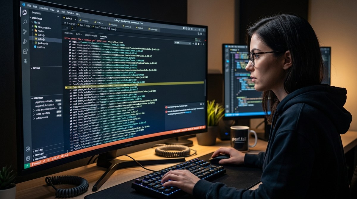 How to Decrypt a 500-Line Stack Trace in Node.js (Without Closing the Tab)